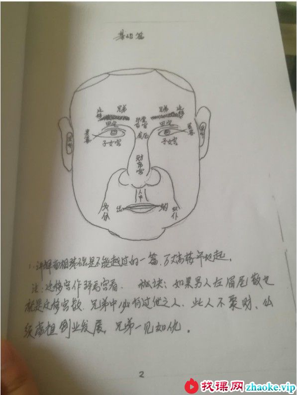 《定马桩民间相师看相绝技秘法》pdf 144页，手抄本,拍照电子版。