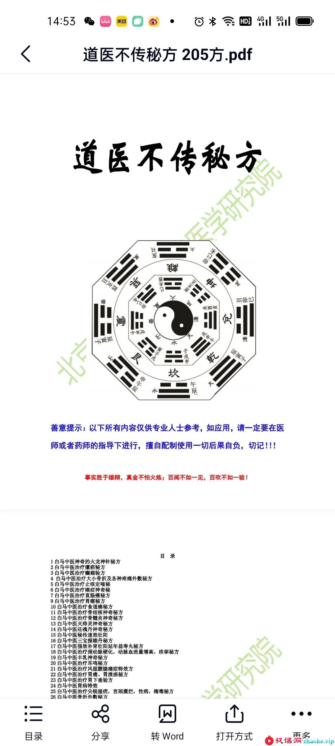道医不传秘方.55页pdf