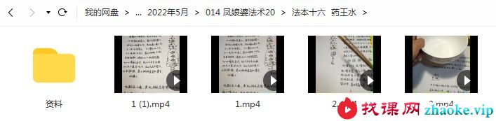 凤娘婆法术16个系列视频+文字图片