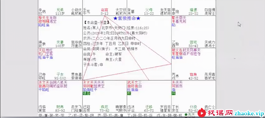 肖贞正《紫微斗数》（初中高级）180集