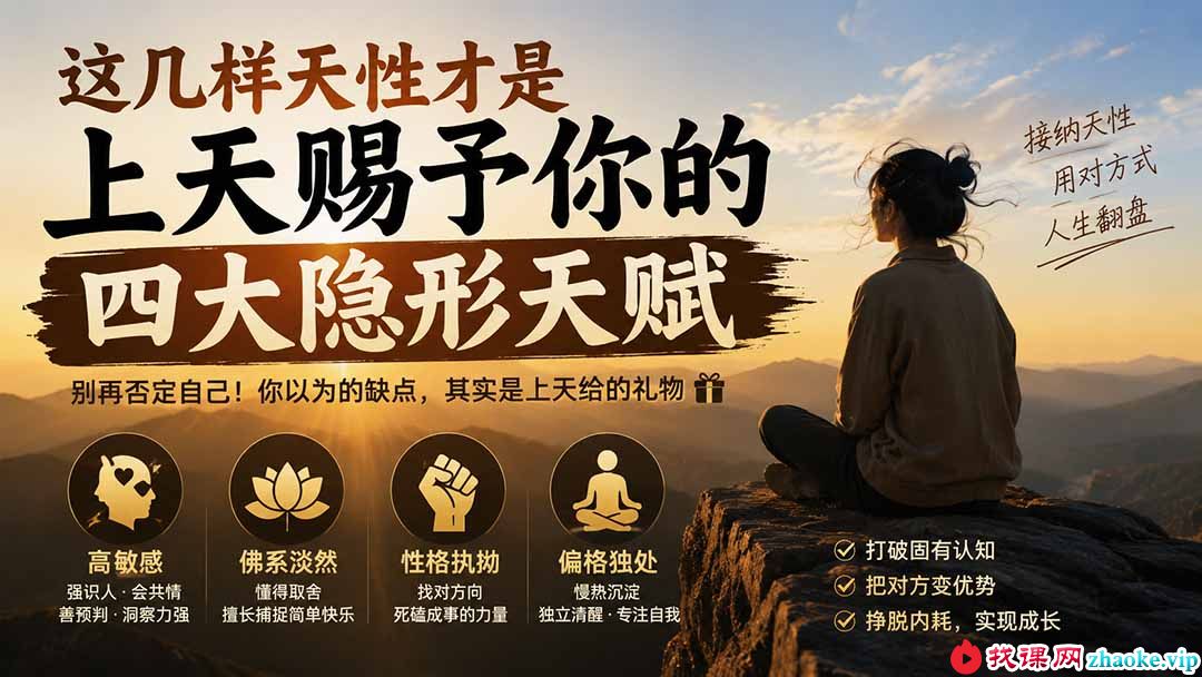 （19984期）付费文章：这几样天性才是上天赐予你的四大隐形天赋