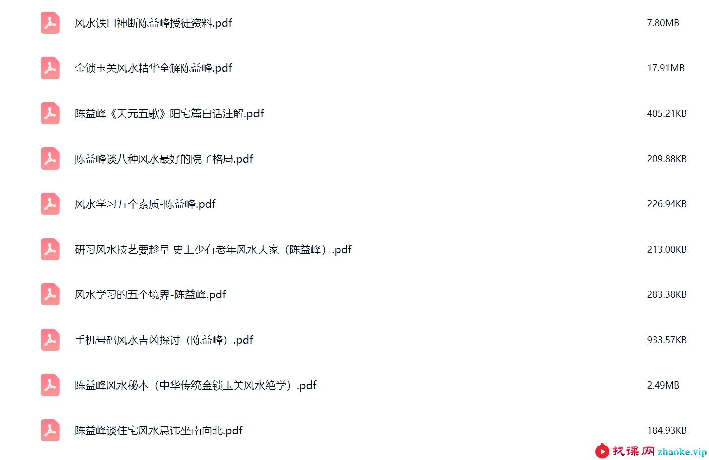 陈益峰大全 集风水精华全解绝学精解手机号码吉凶铁口神断授徒