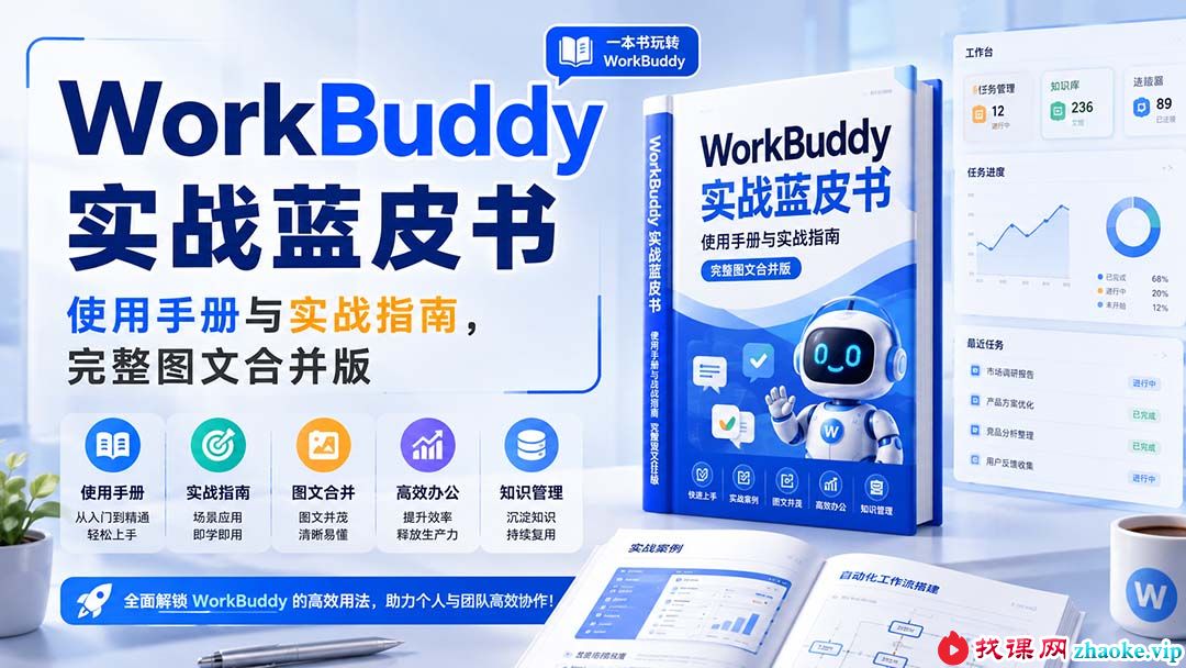 （20106期）WorkBuddy实战蓝皮书，使用手册与实战指南，完整图文合并版