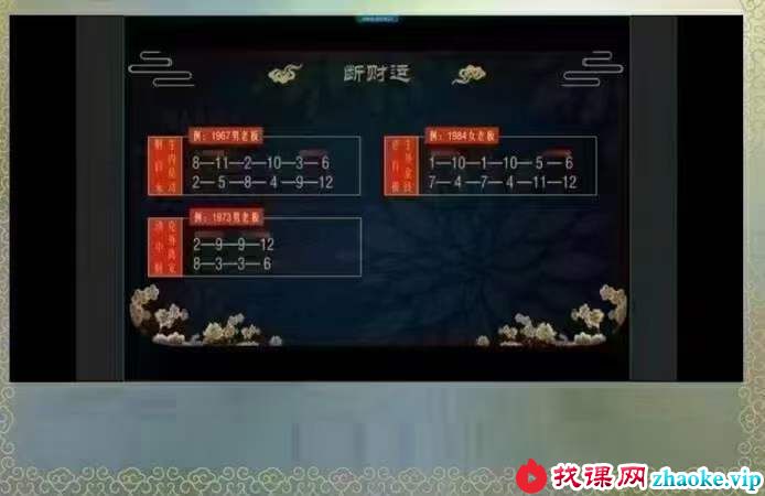 李秉学 数字神断高级班15集