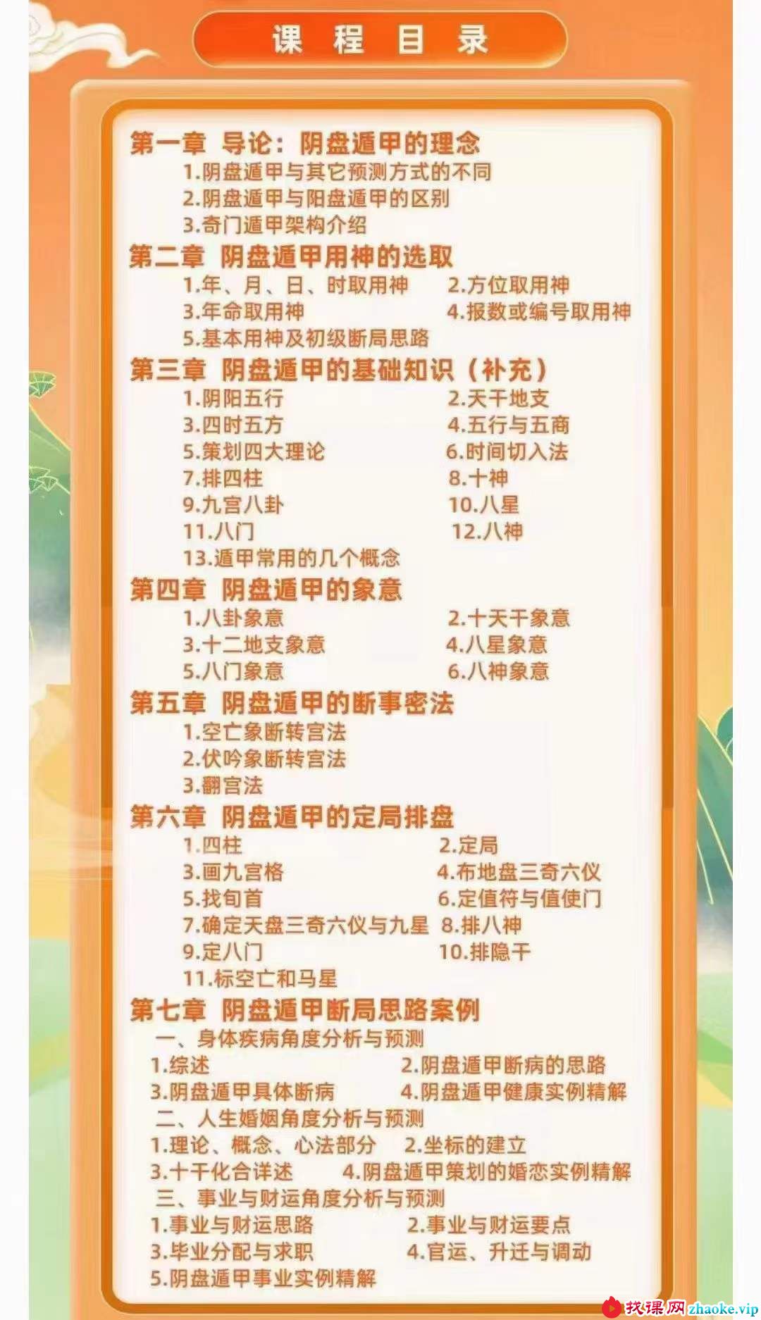 慕江南阴盘奇门遁甲精华班视频62集