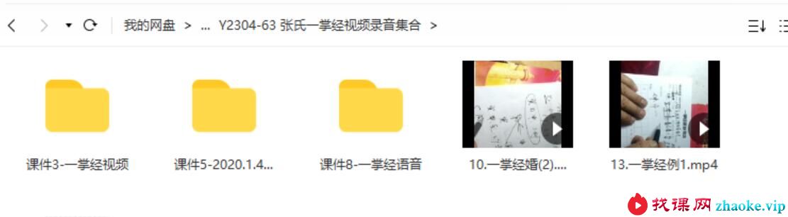 张氏一掌经视频录音集合