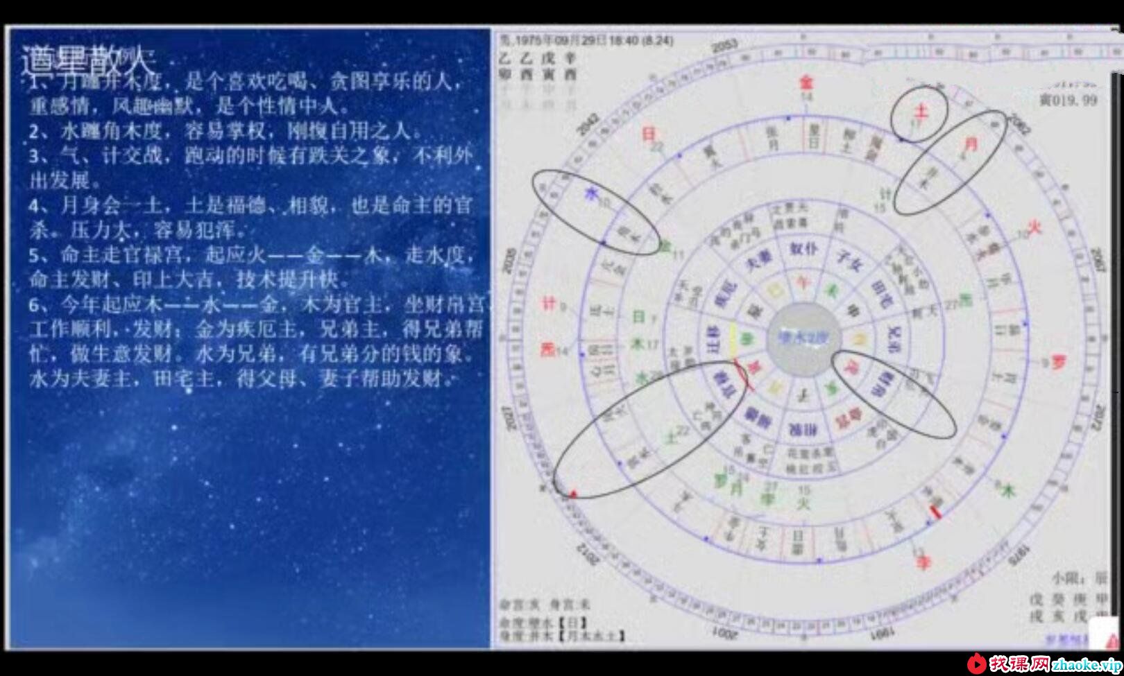 道星散人 果老星宗《天星造命改运学》改运学课程视频80集