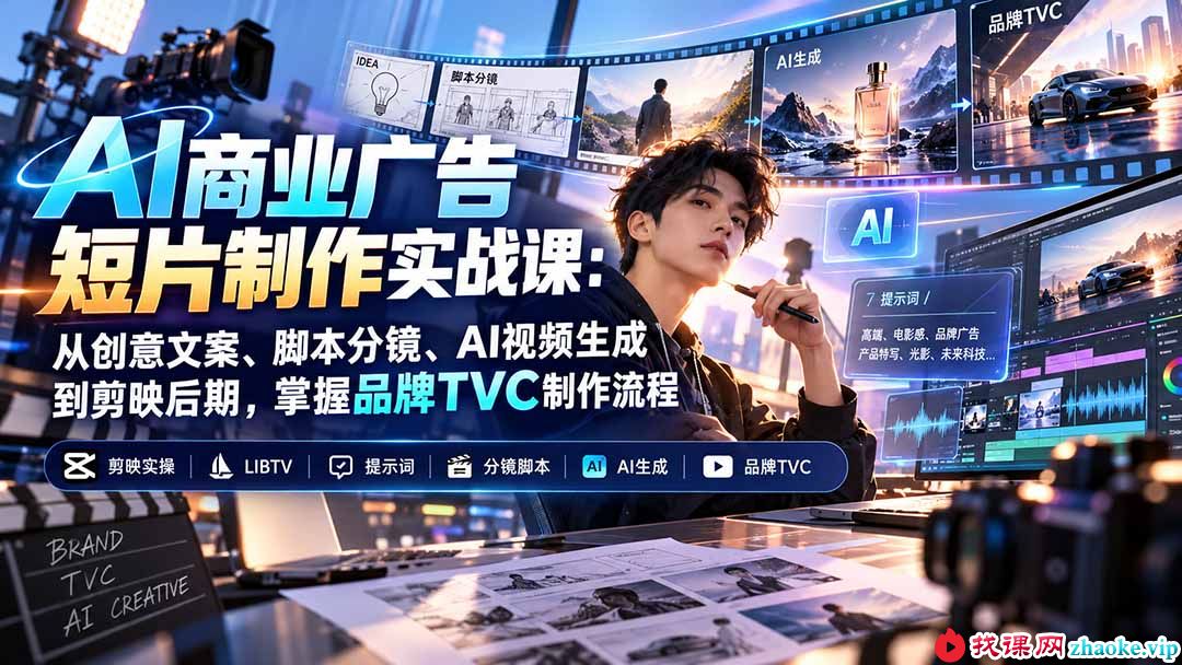 （20865期）抖音8W粉博主AI纪实大案还原教学：一条普通人也能复制的爆款赛道，新人也能做出百万播放的悬疑内容