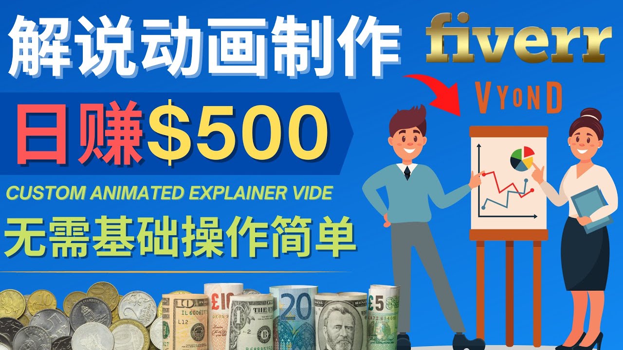 （4286期）制作解说类动画视频（Animated Explainer）日赚500美元以上 - 0基础可操作