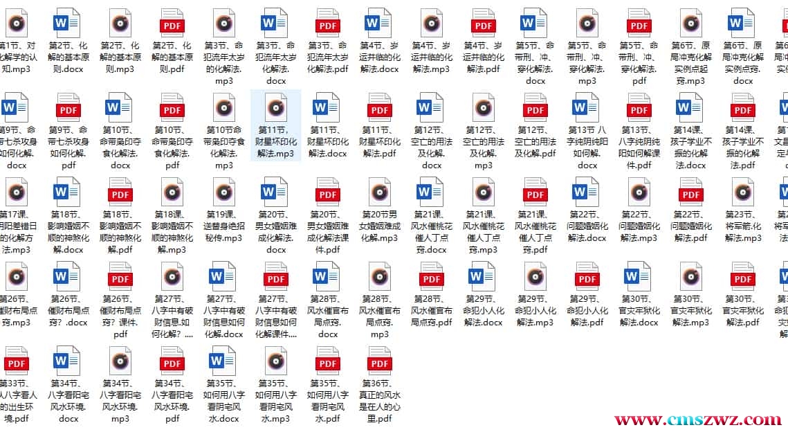 高德臣民间盲派八字化解（算命解灾化解）高清录音加配套文档插图