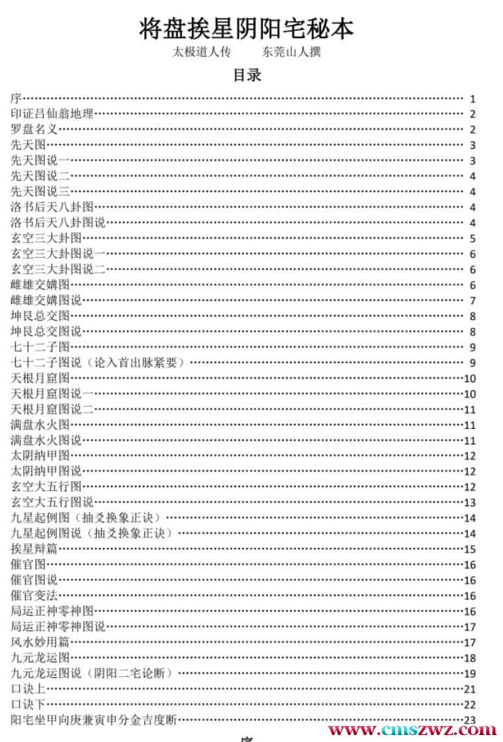 心一堂 古本 古籍蒋徒传天玉经补注插图