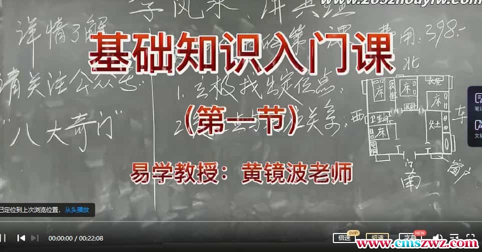黄镜波风水视频弟子班提升班6集视频百度盘下载插图