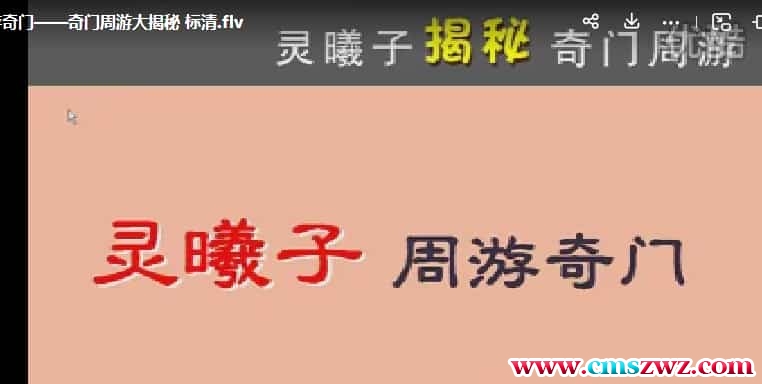 灵曦子-飞盘奇门遁甲视频教程8集插图