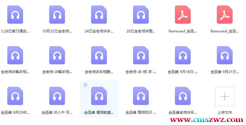 面相手相 金圣峰 金圣峰手相面相录音讲解32集+金圣峰手相面相资料195页-722图解彩色资料插图