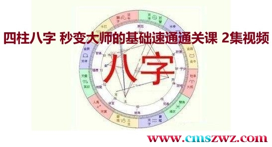 四柱八字 秒变大师的基础速通通关课 2集视频插图