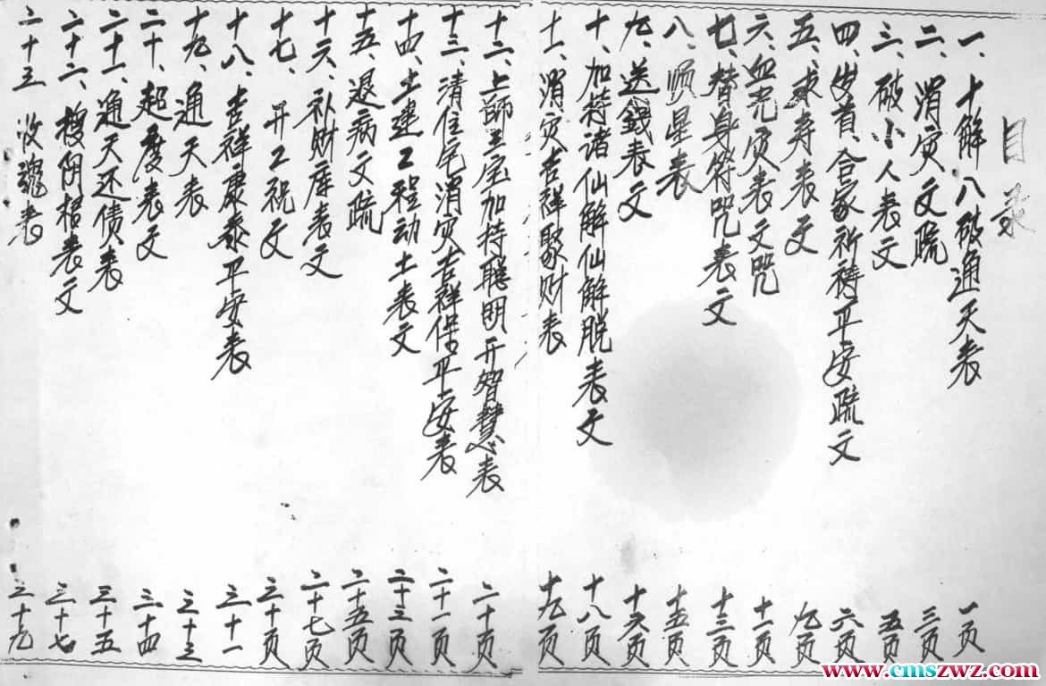 手抄本 道家皇表集pdf60页插图2