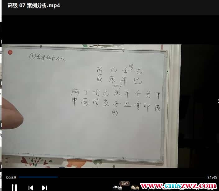 白贵军传统八字 白贵军八字教学 传统八字视频教学课程33集教学资料下载插图