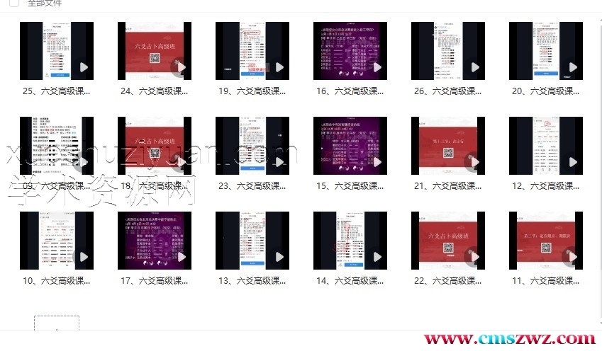 付刚六爻占卜高级班2023年第二期视频课程共18集插图