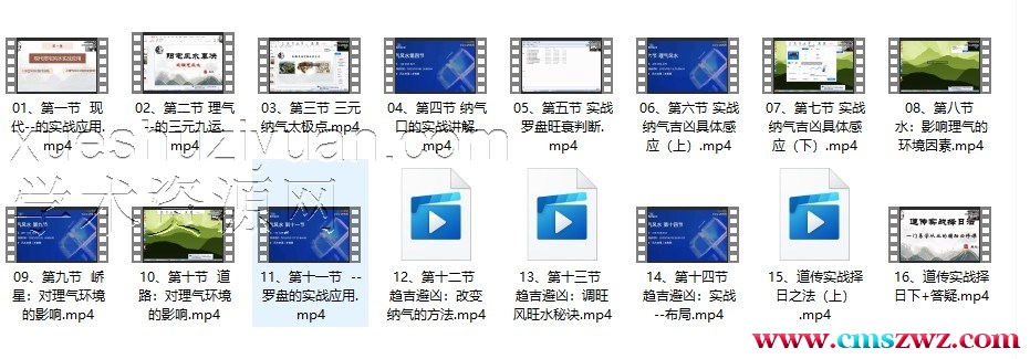 易元道长道传道家三元纳气阳宅堪舆真诀16集完整版插图
