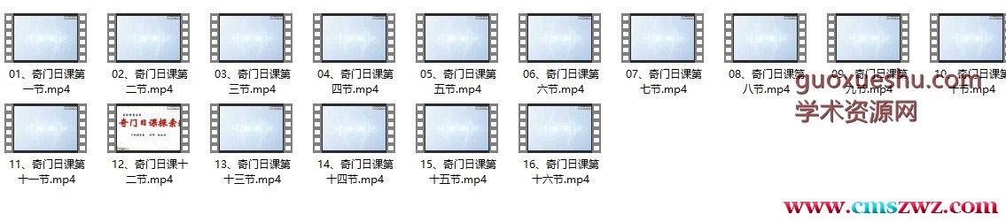 2406250 林沐雨《奇门日课探索班》16集插图1