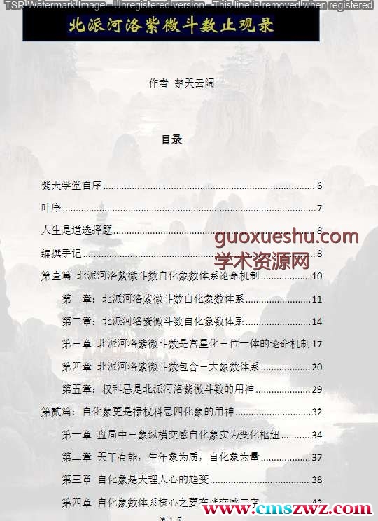北派河洛紫微斗数止观录 322页插图