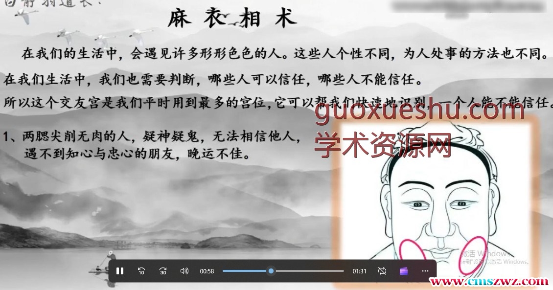 白静羽《麻衣神相》篇插图