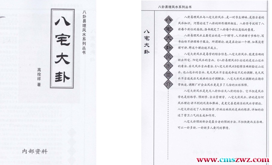 八宅大卦插图