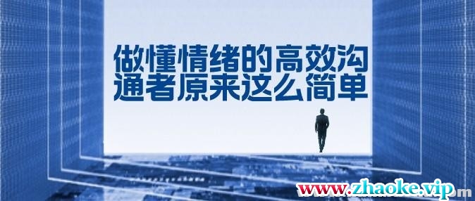 做懂情绪的高效沟通者 原来这么简单