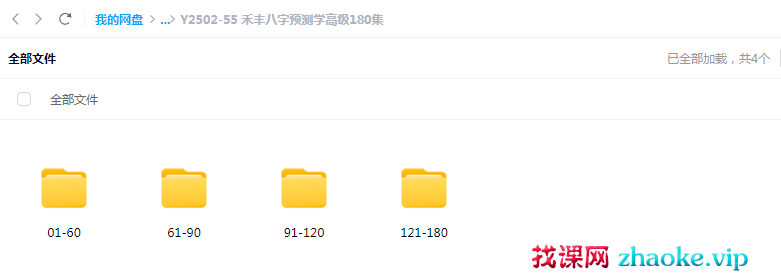禾丰八字预测学高级180集