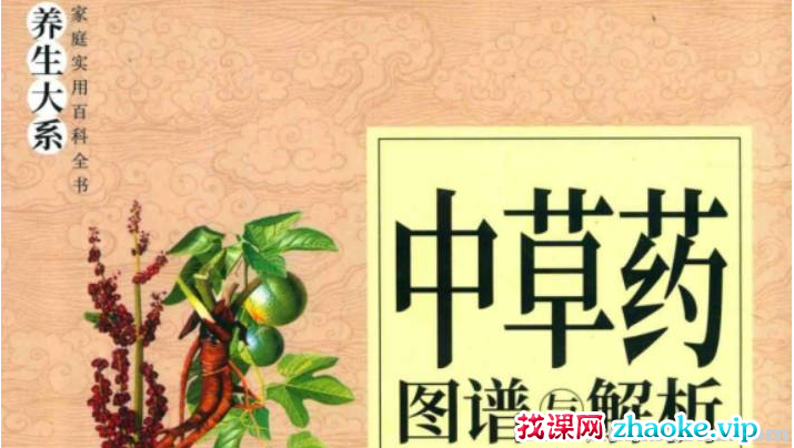 《中草药图谱与解析》中草药鉴别 四气五味问道中药