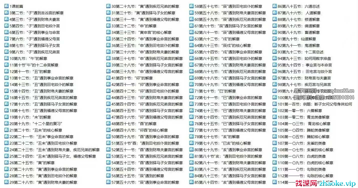 孙真坤 复训六壬神盘课程 201集