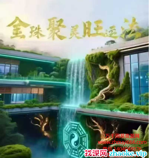 陈法灵金珠聚灵旺运法 音频+资料