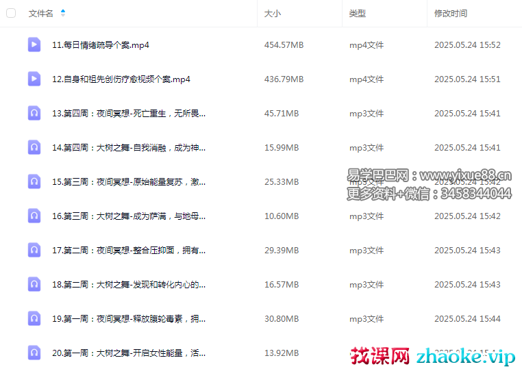 afrt大树之舞进阶元气系列10集