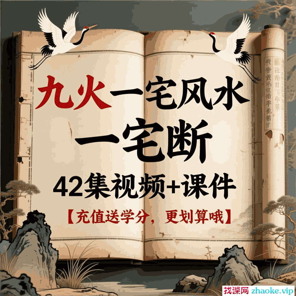 九火一宅风水 一宅断42集视频+课件Y