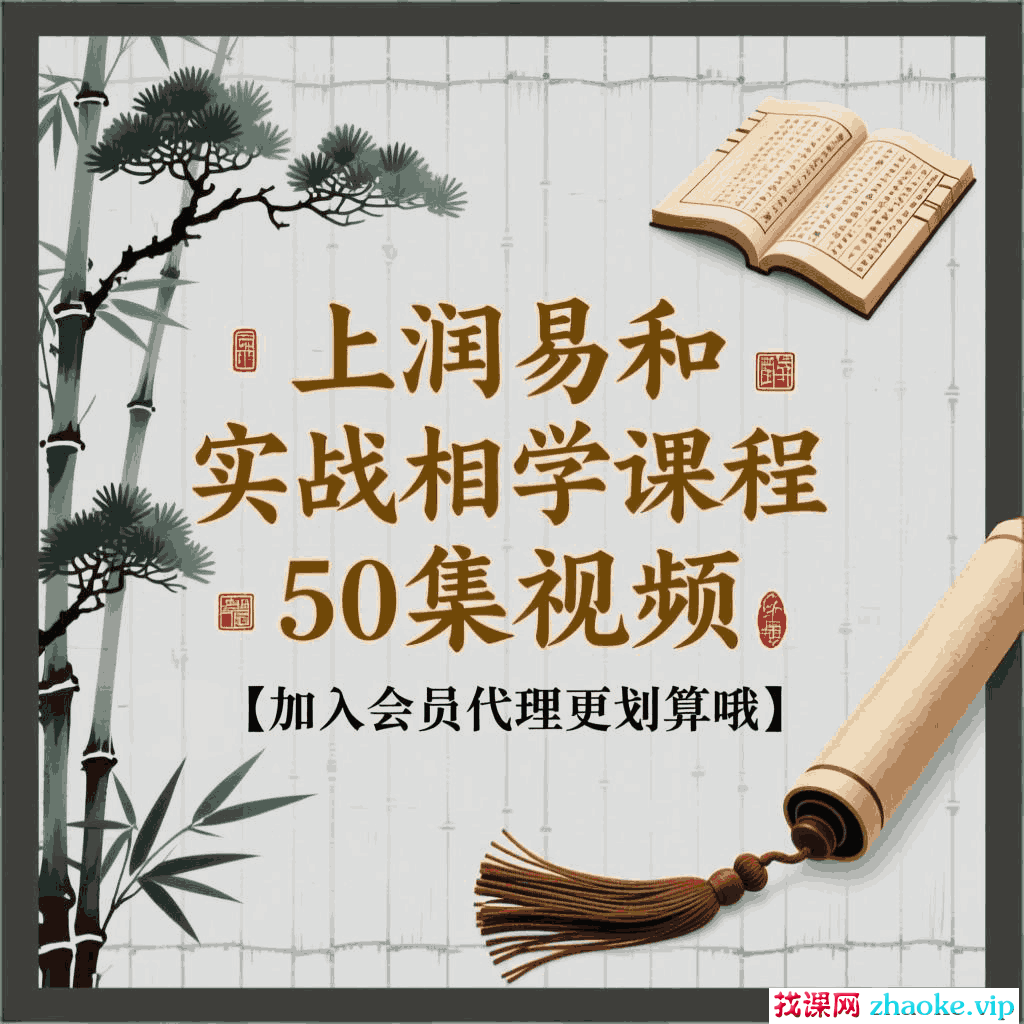 上润易和 实战相学课程50集视频